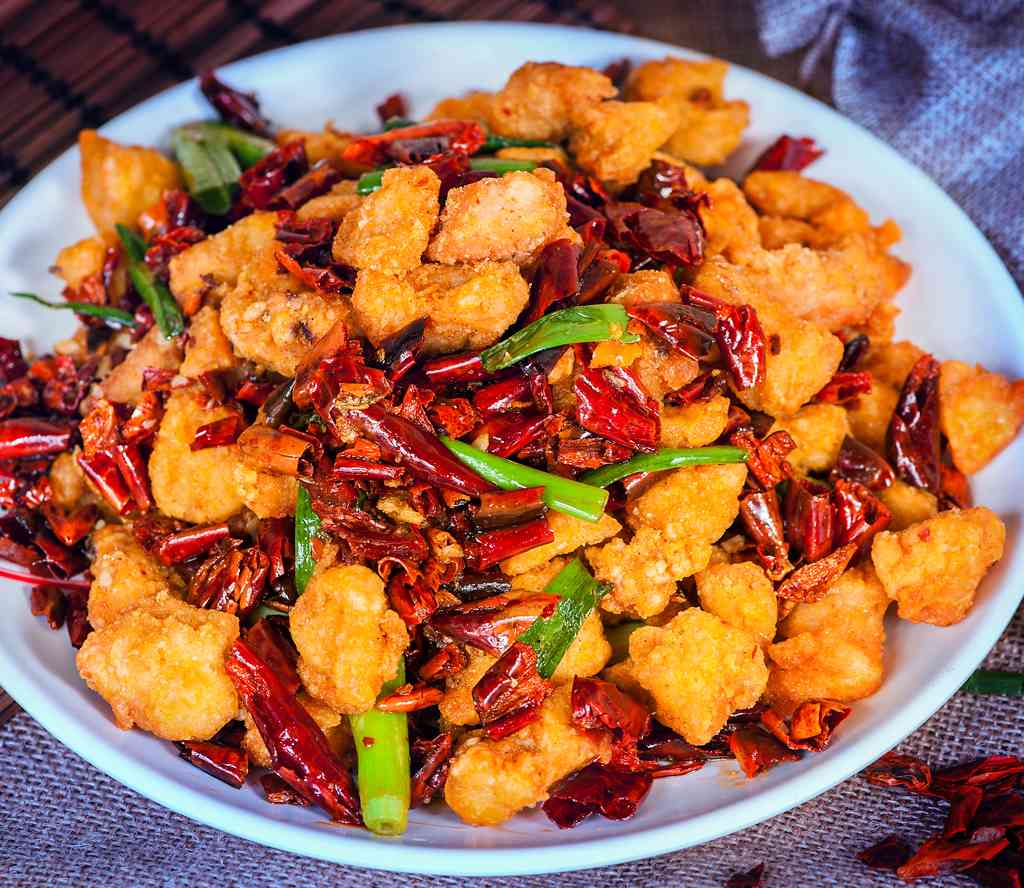 Fried Chicken with Chili · 辣子鸡