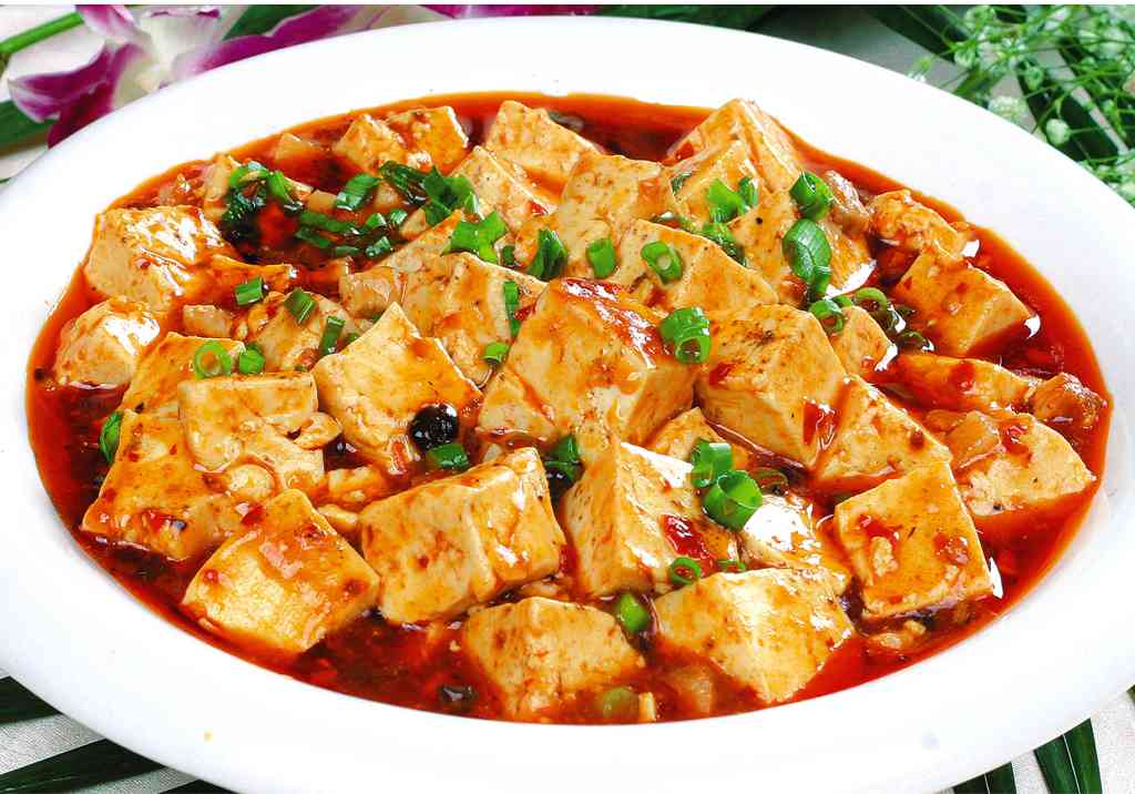 Spicy Tofu(Beef) · 麻婆豆腐(牛肉沫)