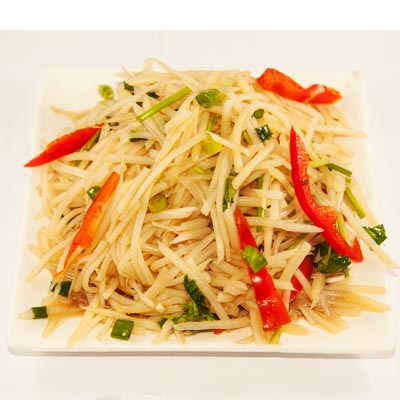 Shredded Potato Salad · 凉拌土豆丝