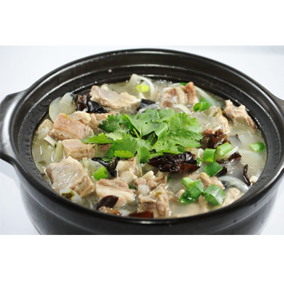 Turpan lamb chop Hot Pot · 吐鲁番盆盆羊肉砂锅